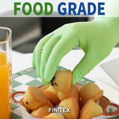 Medium size FINITEX nitrile gloves 100pcs package