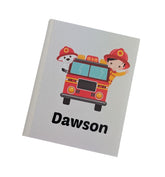 Fire Truck Photo Album with personalized name
