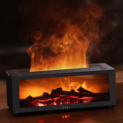 fireplace flame oil diffuser for essential oils