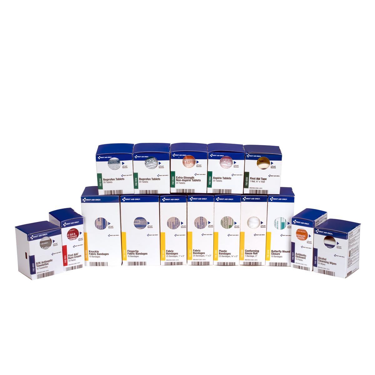 First Aid Only SmartCompliance 50-Person refill kit branding