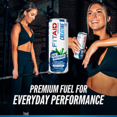 FITAID Creatine Recovery Drink with BCAAs and L-Glutamine can