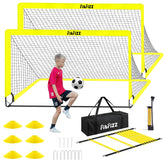 FITFIZZ soccer goal for backyard use