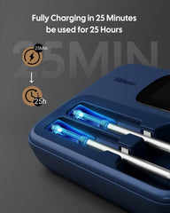 Rechargeable 2500mAh battery in Fitflavor wireless thermometer