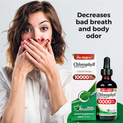 Chlorophyll drops per serving information 50 mg 200 to 1