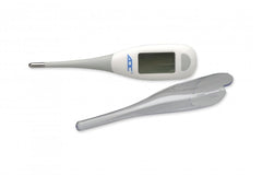 Adtemp 418N packaging includes five probe sheaths and carry case