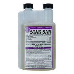 Five Star Star San 6022b 32-ounce sanitizer bottle