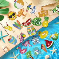 Flamingo design refrigerator magnet from Tellegloww set