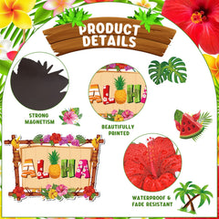 flamingo magnet for refrigerator part of Hawaii tropical decor