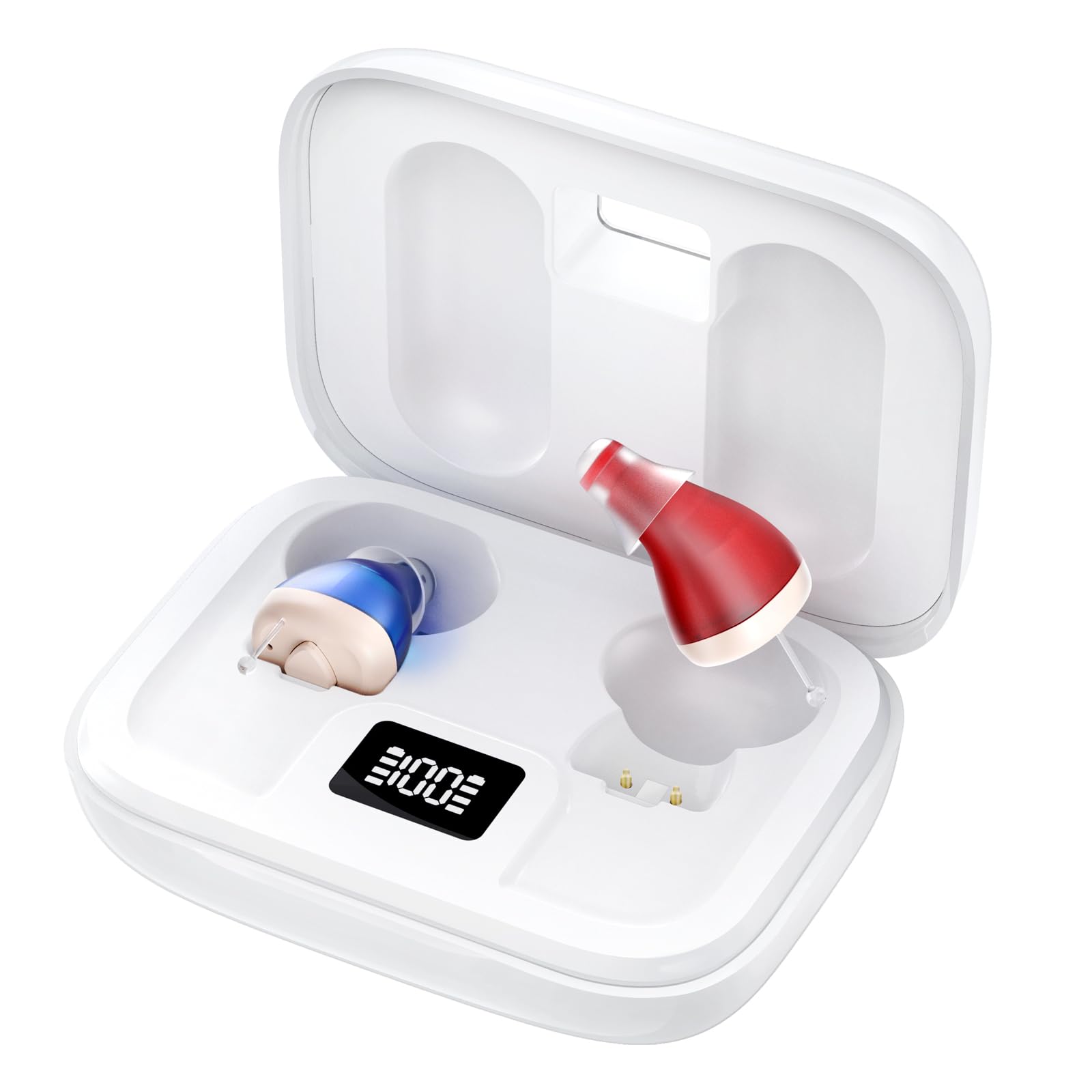 Flaygo hearing aid seniors 16-channel noise reduction close up