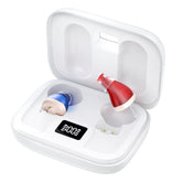 Flaygo hearing aid seniors 16-channel noise reduction close up