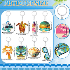 Flip flop keychain design from Ferreve set