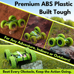Durable ABS plastic body of Threeking RC car