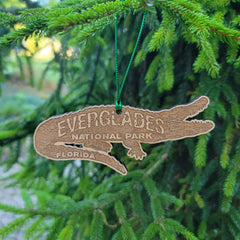 Sustainable wood construction Everglades ornament decorative gifting bag