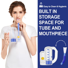 Flexible tube and mouthpiece adjustable for various positions