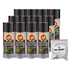 Fluid Film BLACK 12 aerosol cans with extension hose kit