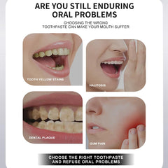 Fluoride-free hydroxyapatite toothpaste for sensitive teeth