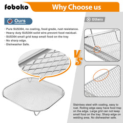 foboko Crisper Tray for Ninja Crispi Pro AS101