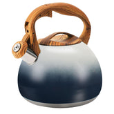 Foedo 3.2Qt stainless steel whistling tea kettle stovetop