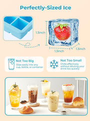 Cube size 1.3 x 1.3 x 1.3 inches FOHERE tray