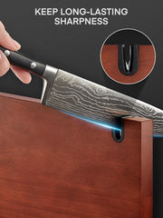 FOHERE 8 inch bread knife image