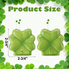 FoldTier ceramic shamrock pepper shaker green 2-3/4 inches tall