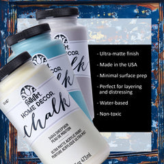 FolkArt furniture paint 16 oz White Adirondack across surfaces