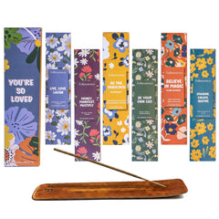 Folkulture fall incense sticks with holder packaging