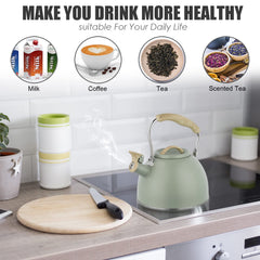 Food-grade stainless steel tea pot suitable for coffee tea or milk