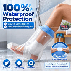 Circumference range 9.8 to 20 inches for UpGoing cast cover