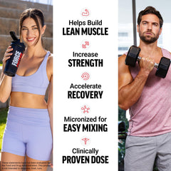 5g dose scoop with Force Factor Creatine Monohydrate Powder