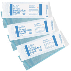ForPro sterilization pouches with color-changing indicators