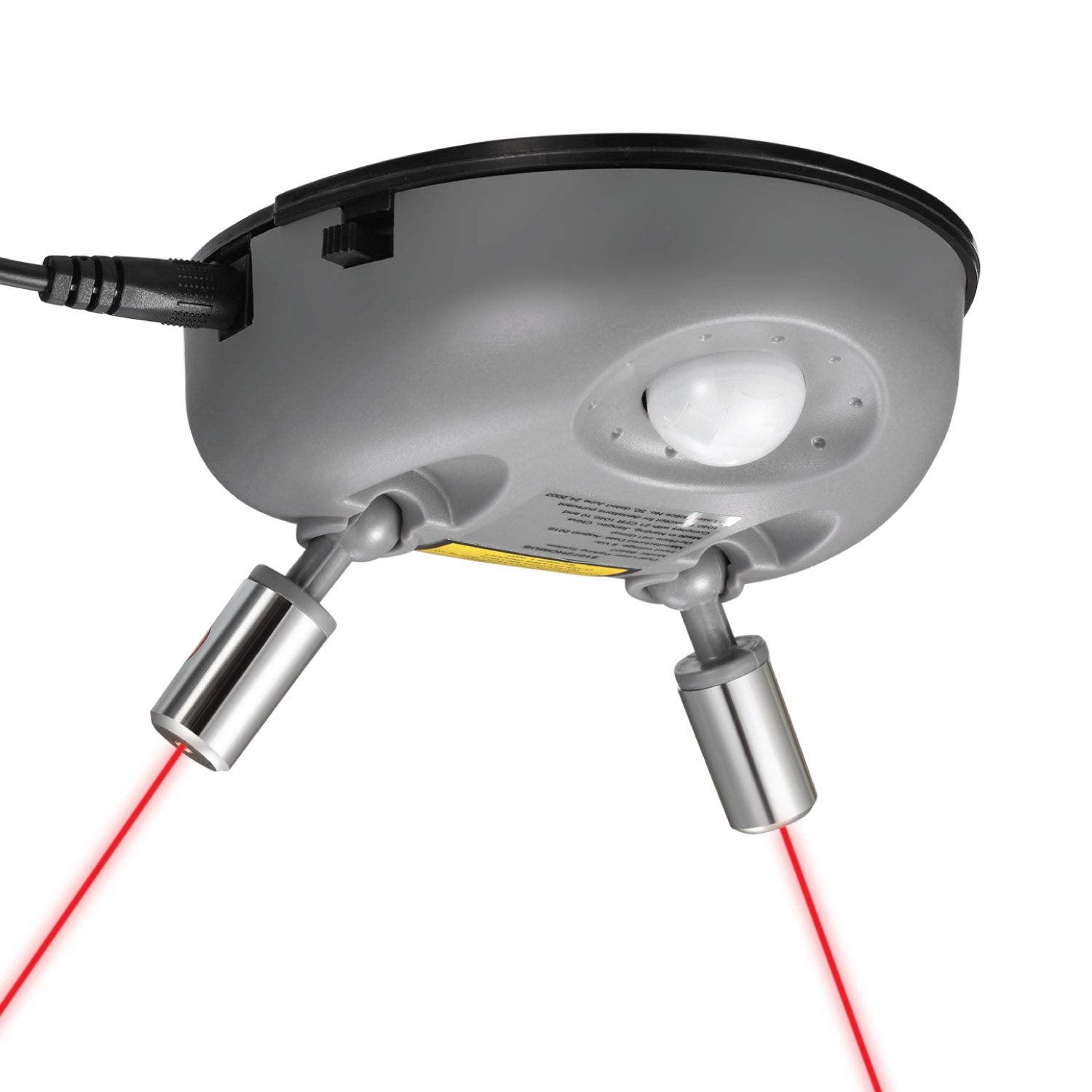 Fosmon Wider Angle Upgrade Dual Laser Garage Parking Assist system in a garage