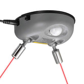 Fosmon Wider Angle Upgrade Dual Laser Garage Parking Assist system in a garage