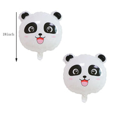 four 18inch round mylar balloons for party decor