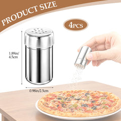 Portable seasoning containers for kitchen and outdoor use