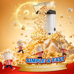 Four point five quart capacity popcorn popper image
