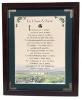 Framed green matted blessing product image 1