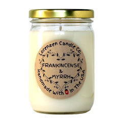 Frankincense and Myrrh Soy Candle 12oz product image
