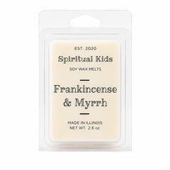 Frankincense & Myrrh soy wax melts 2.6oz 1 pack 6 cubes
