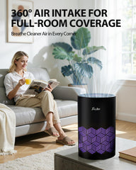 Bedroom air purifier FreAire for clean air at home