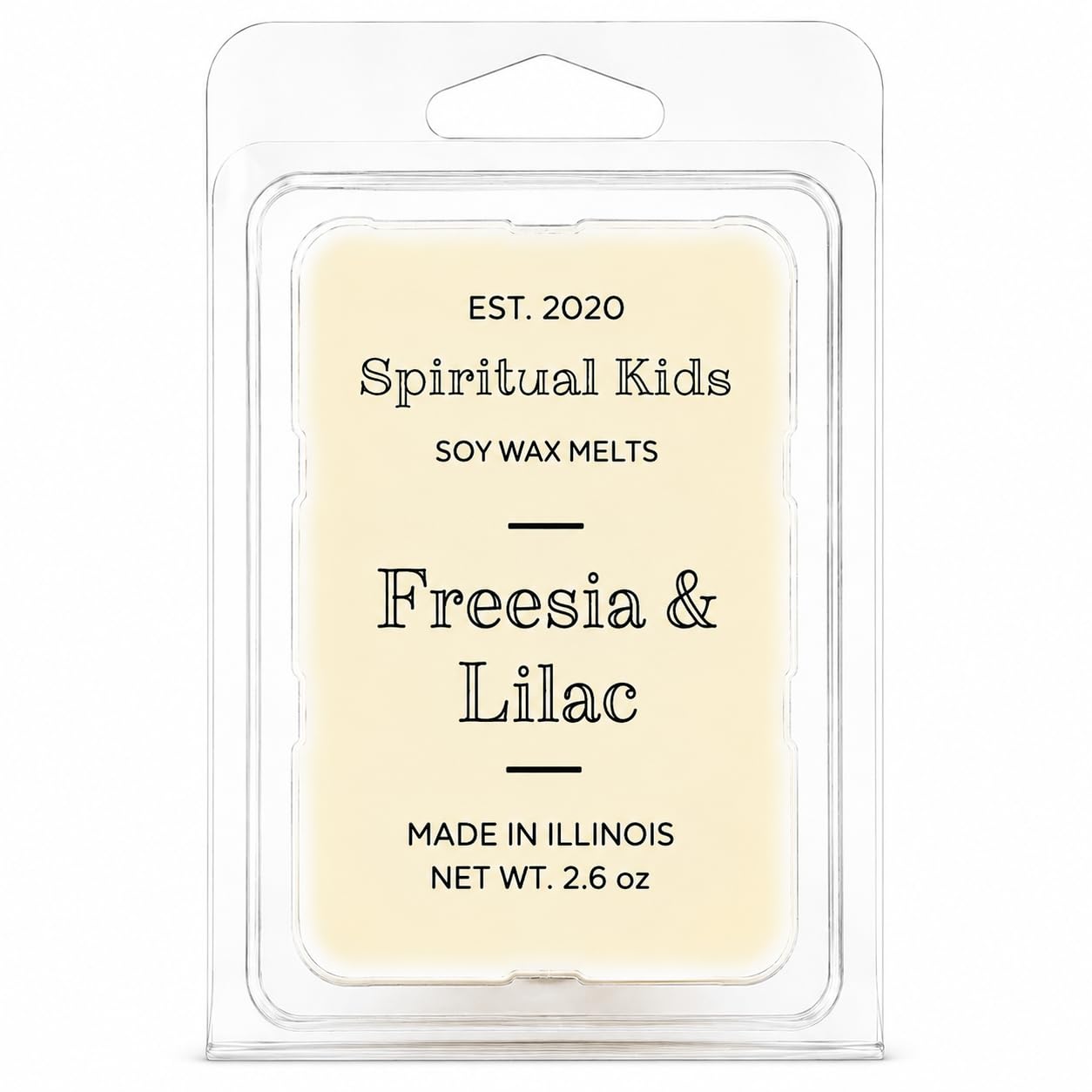 Freesia Lilac Soy Wax Melts 2.6oz six cubes