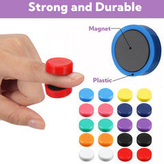 Colorful small circle magnets for fridge whiteboard and lockers