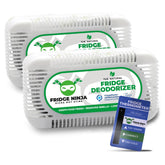 Fridge Ninja Fridge Deodorizer 2 Pack box and packaging