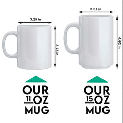 FriendsCustom Mug ceramic close up