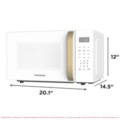 Six auto cook menus on Frigidaire microwave