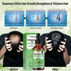 frizz smoothing rosemary oil bottle for hair