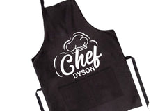 Front pockets kitchen apron by 7th Hill Custom Apron