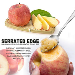Grapefruit spoons and fruit fork for citrus prep