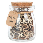 Fucks to Give Gift Jar desk display image