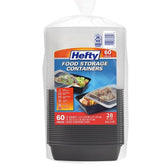 FUGOU Heftys 28 oz food storage container with lid